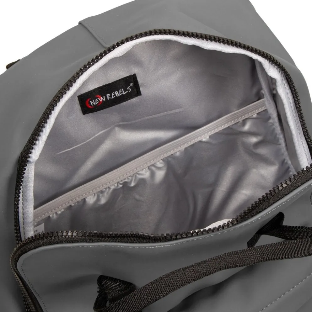 New Rebels Mart Chicago Antraciet 17L Rugtas Waterafstotend Laptop 13"