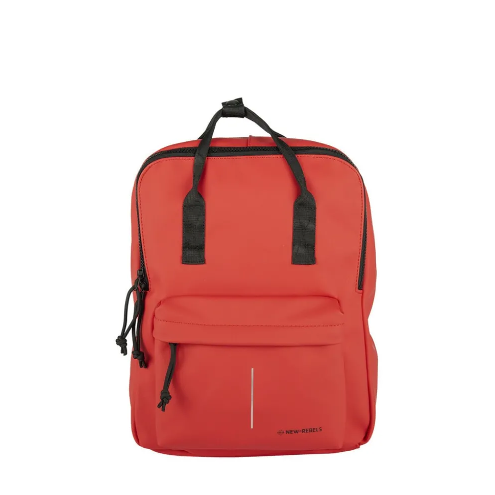 New Rebels Mart Chicago Rood 17L Rugtas Waterafstotend Laptop 13"