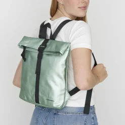 New Rebels Mart Los Angeles Metallic Lichtgroen 7L Rolltop Rugzak Waterafstotend
