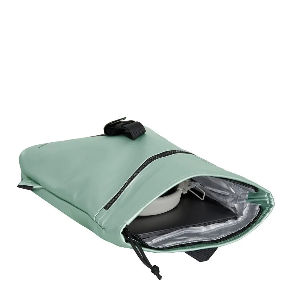 New Rebels Mart Los Angeles Metallic Lichtgroen 7L Rolltop Rugzak Waterafstotend