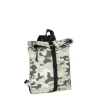 New Rebels Mart Los Angeles Camouflage Mint 7L Rolltop Rugzak Waterafstotend