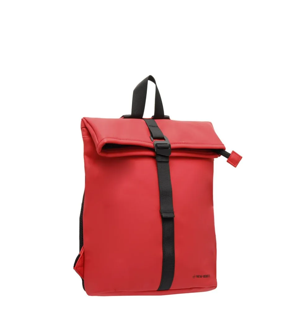 New Rebels Mart Los Angeles Rood 7 Liter Rugzak Rolltop Waterafstotend