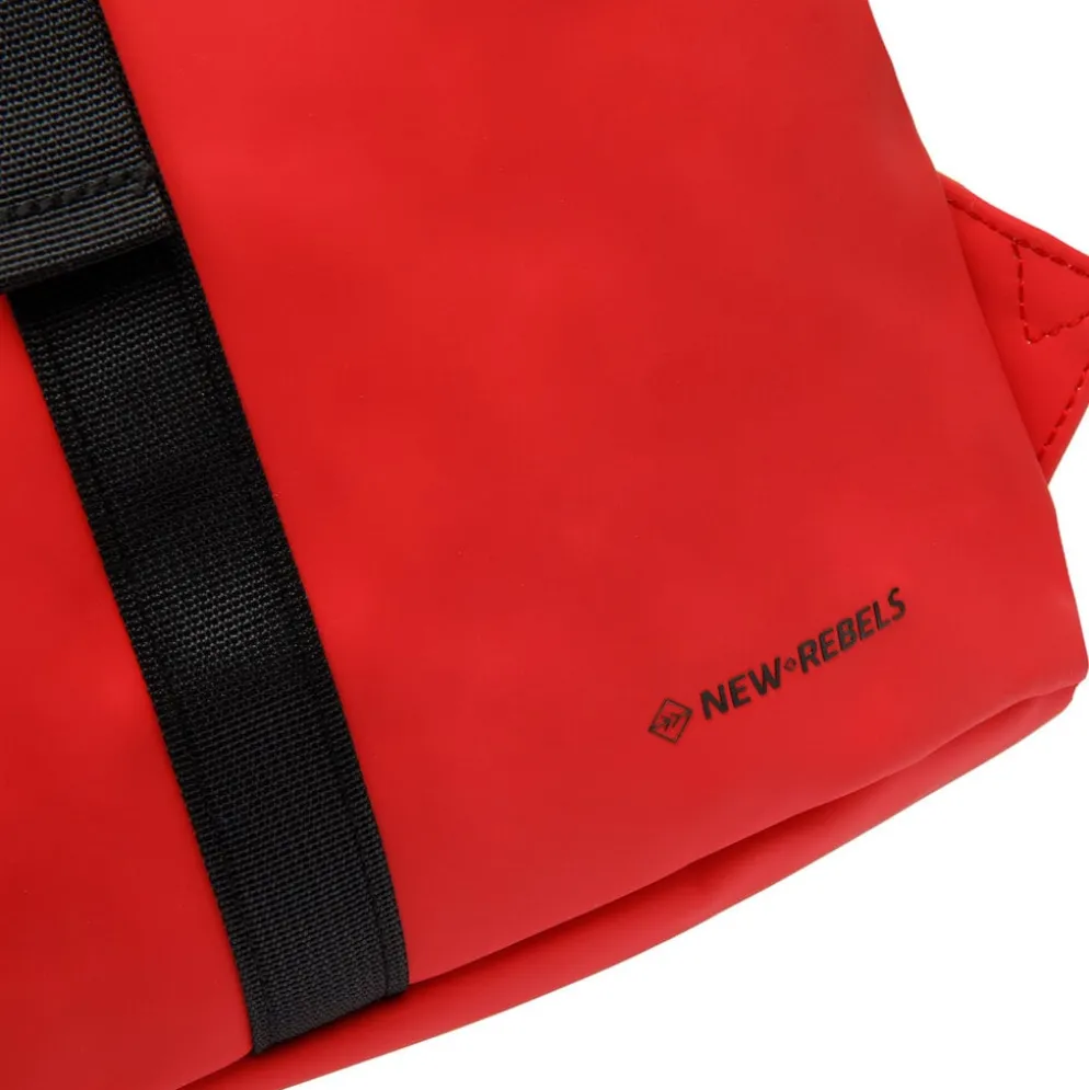 New Rebels Mart Los Angeles Rood 7 Liter Rugzak Rolltop Waterafstotend