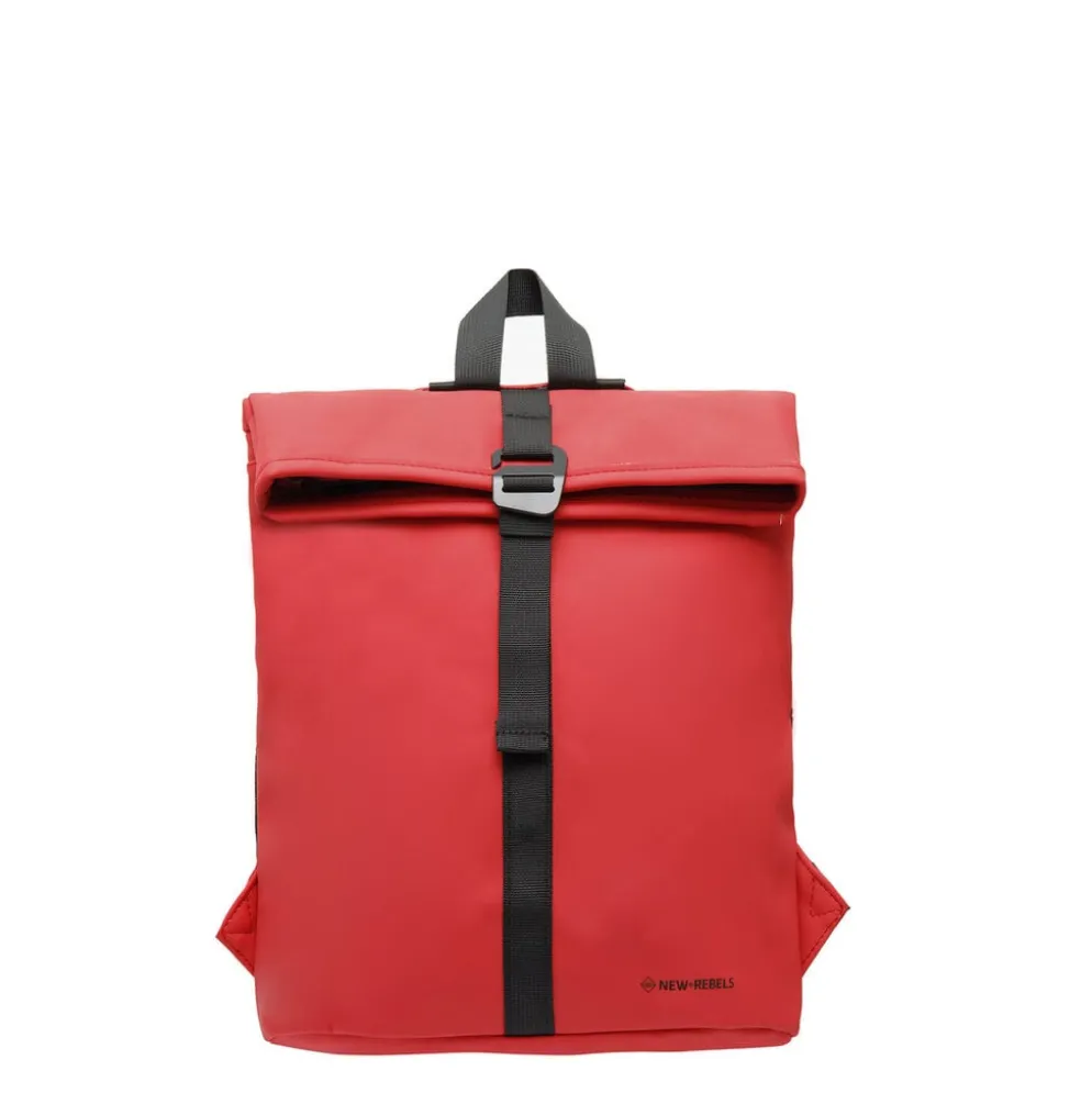 New Rebels Mart Los Angeles Rood 7 Liter Rugzak Rolltop Waterafstotend