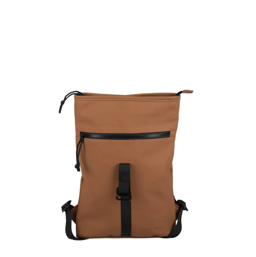 New Rebels Mart Los Angeles Cognac 7L Rolltop Rugzak Waterafstotend