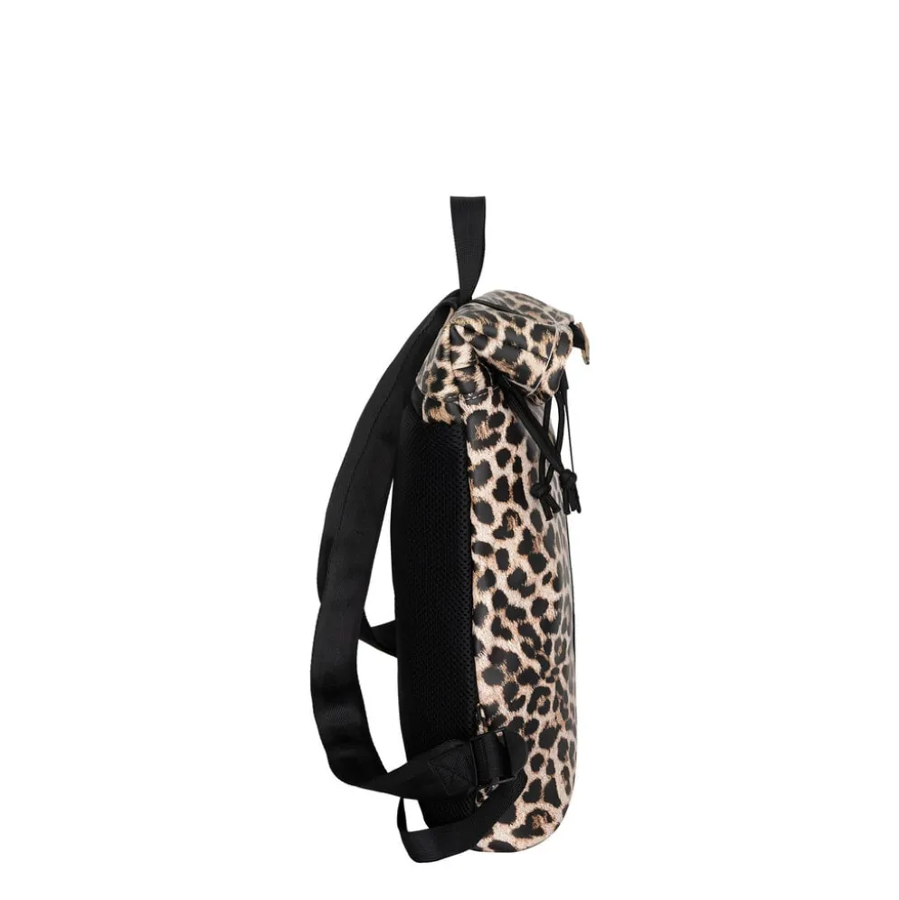 New Rebels Mart Los Angeles Luipaard / Leopard Rolltop Rugzak