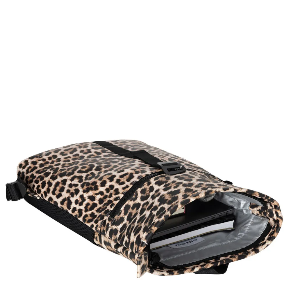 New Rebels Mart Los Angeles Luipaard / Leopard Rolltop Rugzak