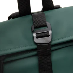 New Rebels Mart Los Angeles Donkergroen 7L Rolltop Rugzak Waterafstotend
