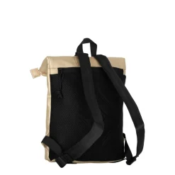 New Rebels Mart Los Angeles Metallic Goud Mini 7L Rolltop Rugzak Waterafstotend