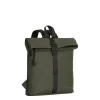New Rebels Mart Los Angeles Nachtgroen 7L Rolltop Rugzak Waterafstotend