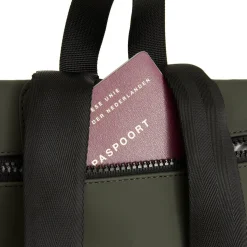 New Rebels Mart Los Angeles Nachtgroen 7L Rolltop Rugzak Waterafstotend