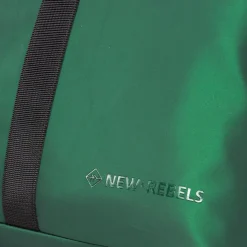 New Rebels Mart Los Angeles Metallic Groen 7L Rolltop Rugzak Waterafstotend