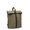 New Rebels Mart Los Angeles Olijf Groen 7L Rolltop Rugzak Waterafstotend