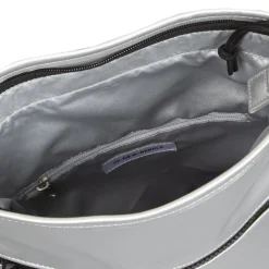 New Rebels Mart Los Angeles Metallic Zilver 7L Rolltop Rugzak Waterafstotend