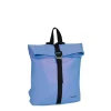 New Rebels Mart Los Angeles Metallic Lichtpaars Mini 7L Rolltop Rugzak Waterafstotend