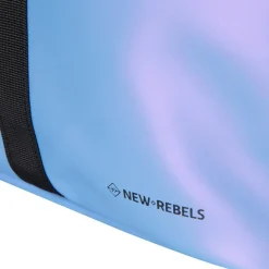 New Rebels Mart Los Angeles Metallic Lichtpaars Mini 7L Rolltop Rugzak Waterafstotend