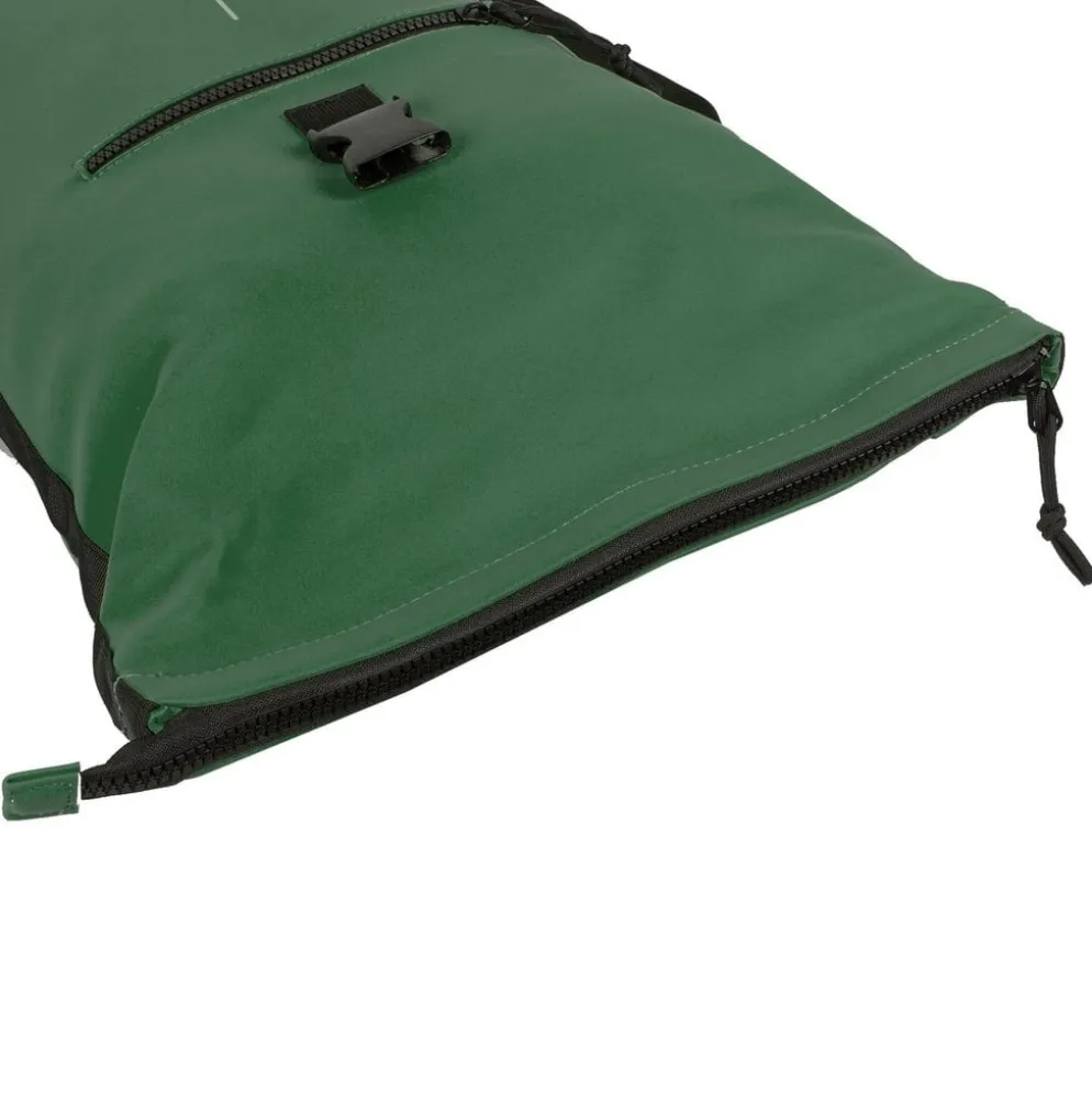 New Rebels Mart New York Donkergroen 21L Rugtas Rolltop Waterafstotend Laptop 15.6"