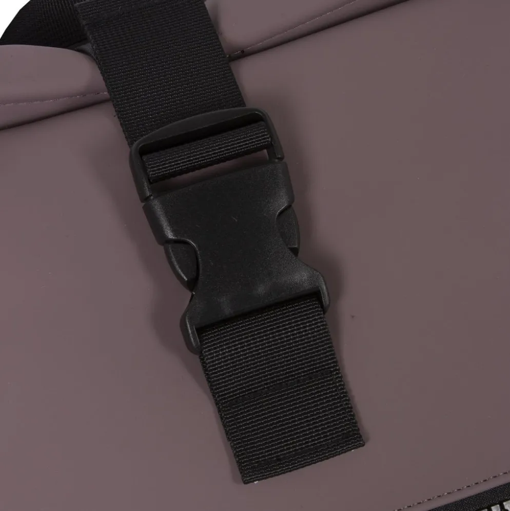 New Rebels Mart New York Oud Paars 21L Rugtas Rolltop Waterafstotend Laptop 15.6"
