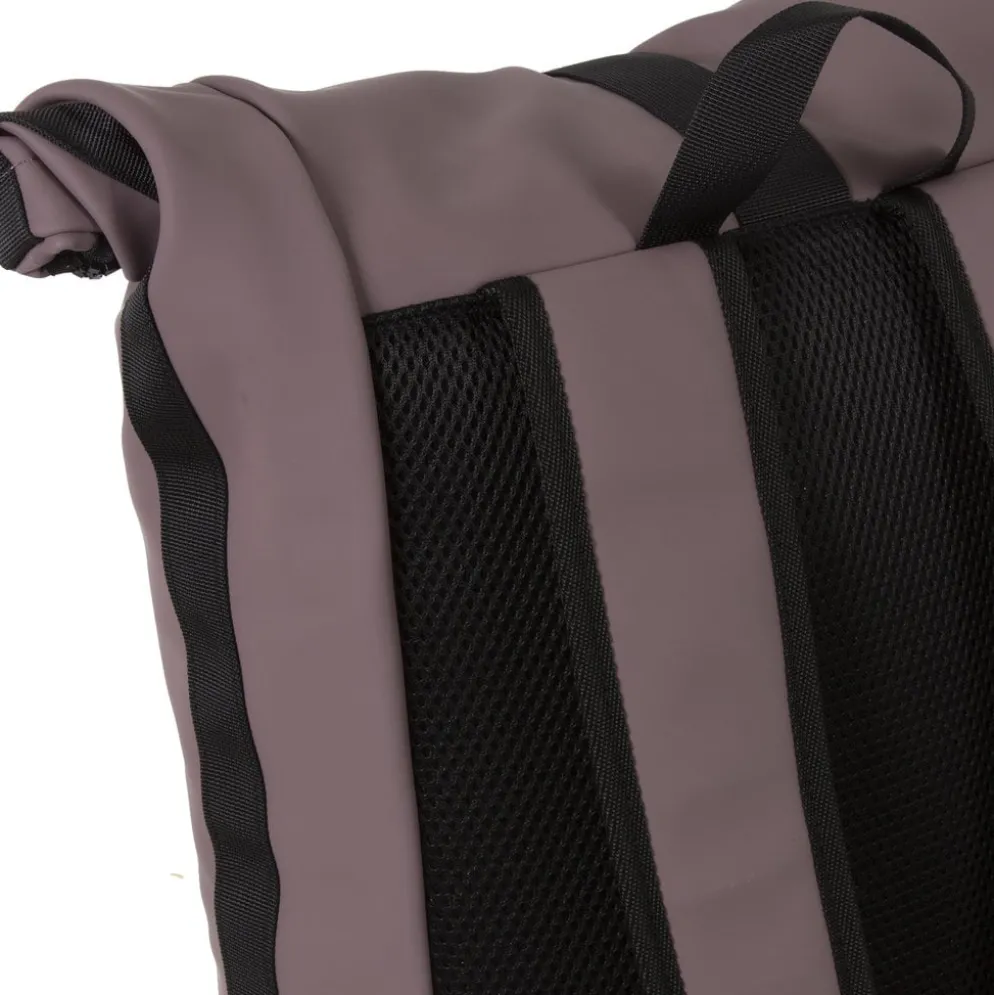 New Rebels Mart New York Oud Paars 21L Rugtas Rolltop Waterafstotend Laptop 15.6"
