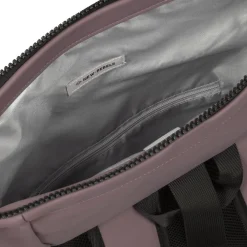 New Rebels Mart New York Oud Paars 21L Rugtas Rolltop Waterafstotend Laptop 15.6