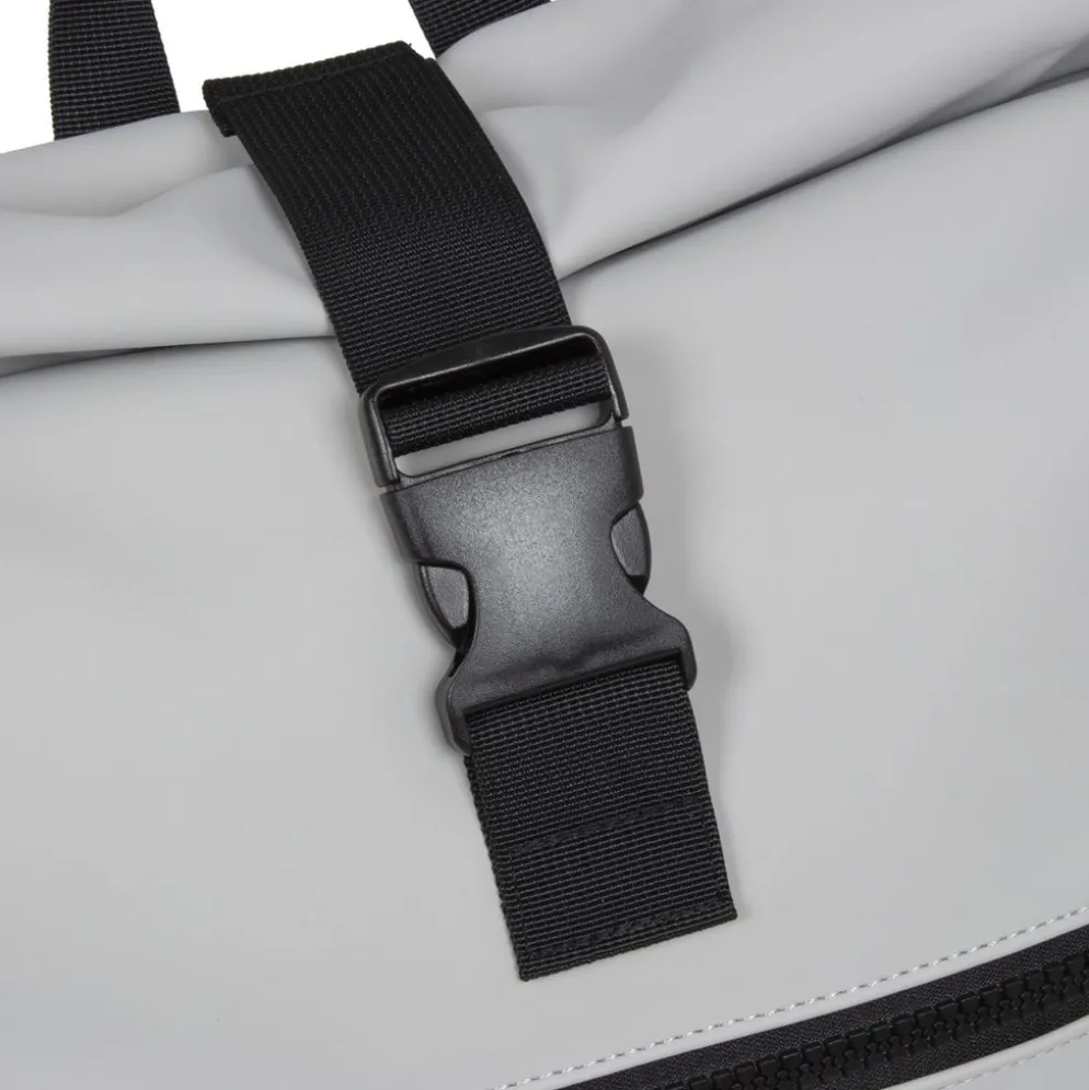 New Rebels Mart New York Lichtgrijs 21L Rugtas Rolltop Waterafstotend Laptop 15.6"