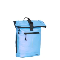 New Rebels Mart New York Metallic Lichtpaars 21L Rugtas Rolltop Waterafstotend Laptop 15.6"