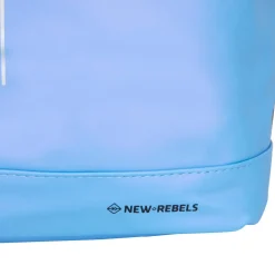 New Rebels Mart New York Metallic Lichtpaars 21L Rugtas Rolltop Waterafstotend Laptop 15.6