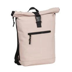 New Rebels Mart New York Oudroze 21L Rugtas Rolltop Waterafstotend Laptop 15.6"