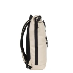New Rebels Mart New York Beige 21L Rugtas Rolltop Waterafstotend Laptop 15.6