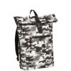 New Rebels Mart New York Camouflage Army 21L Rugtas Rolltop Waterafstotend Laptop 15.6"