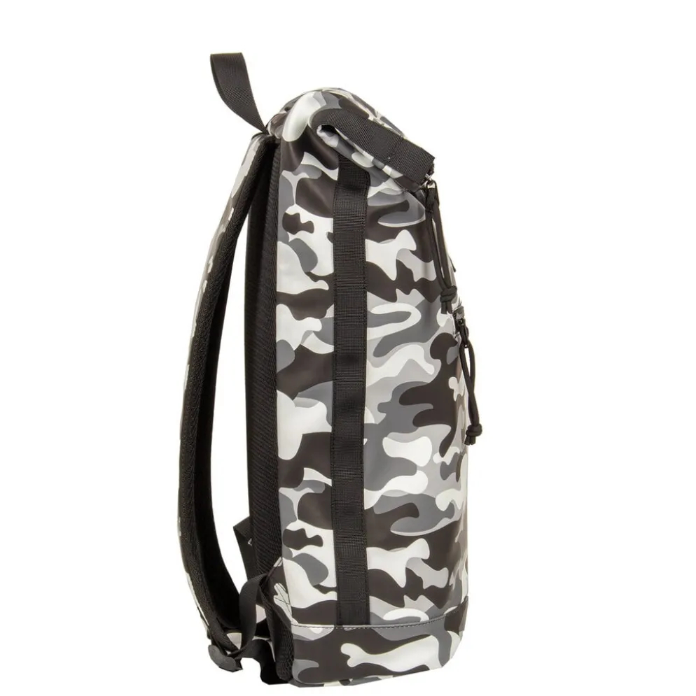 New Rebels Mart New York Camouflage Army 21L Rugtas Rolltop Waterafstotend Laptop 15.6"