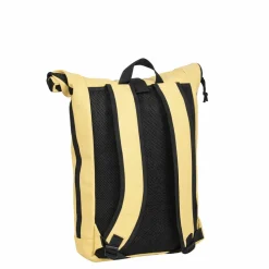 New Rebels Mart New York 21L Rugtas werktas Rolltop Waterafstotend Laptop 15.6" Butter Yellow