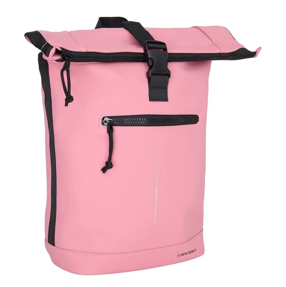 New Rebels Mart New York Cotton Candy 21L Rugtas Rolltop Waterafstotend Laptop 15.6"