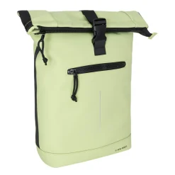 New Rebels Mart New York Matt Green 21L Rolltop Rugtas – Waterafstotend – Geschikt voor 15.6” Laptop