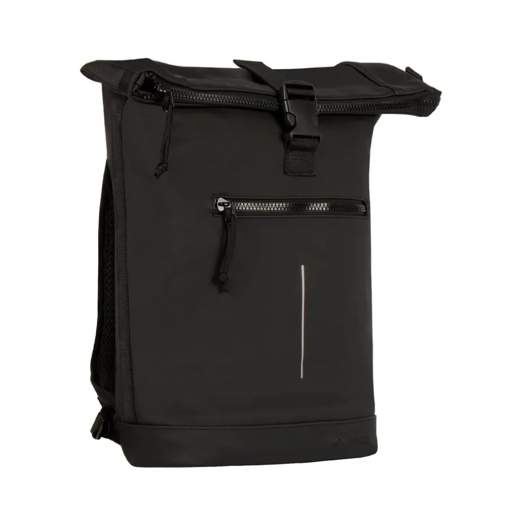 New Rebels Mart New York Zwart 21L Rugzak Rolltop Waterafstotend Laptop 15.6"