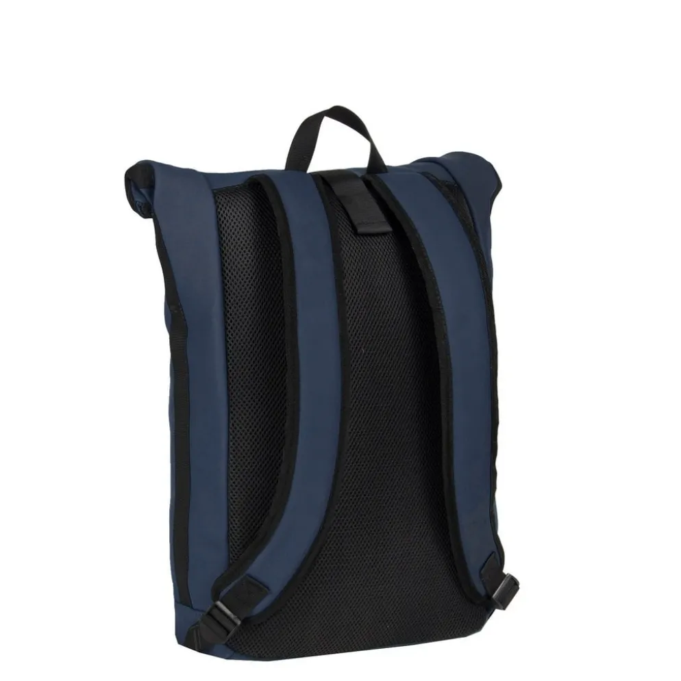 New Rebels Mart New York Navy 21L Rugtas Rolltop Waterafstotend Laptop 15.6"