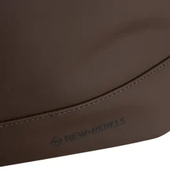 New Rebels Mart New York Mocca 21L Rugzak Rolltop Waterafstotend Laptop 15.6