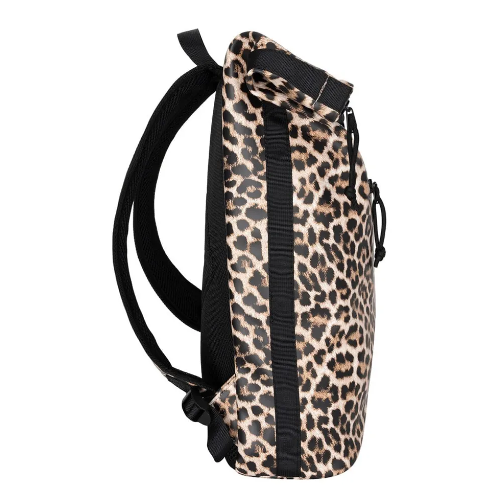 New Rebels Mart New York Leopard / Luipaard 21L Rugtas Rolltop Waterafstotend Laptop 15.6"