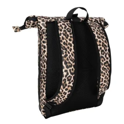 New Rebels Mart New York Leopard / Luipaard 21L Rugtas Rolltop Waterafstotend Laptop 15.6