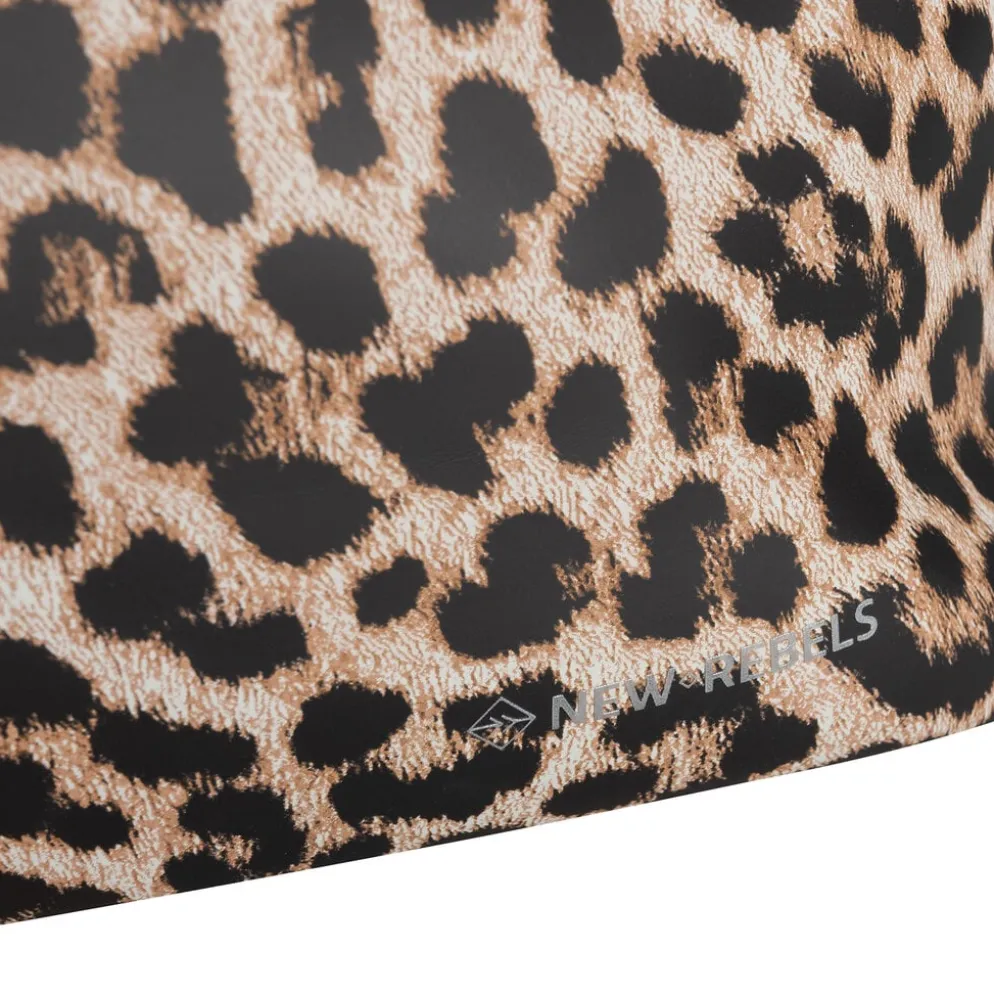 New Rebels Mart New York Leopard / Luipaard 21L Rugtas Rolltop Waterafstotend Laptop 15.6"