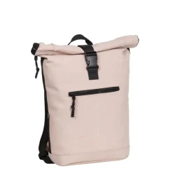 New Rebels Mart New York Zacht Roze 21L Rugtas Rolltop Waterafstotend Laptop 15.6"