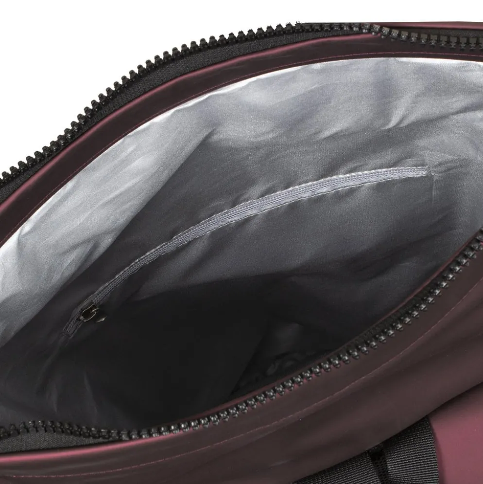 New Rebels Mart New York Metallic Burgundy 21L Rugtas Waterafstotend Laptop 15.6"