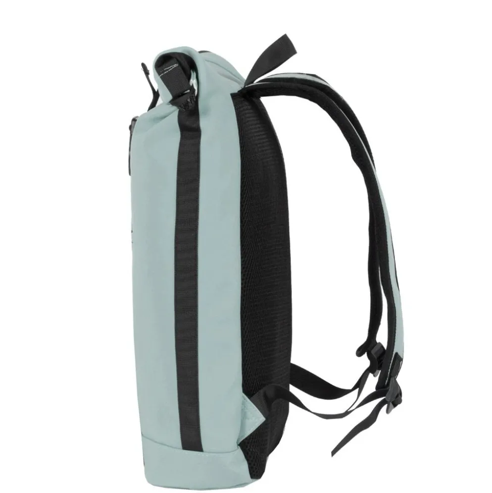 New Rebels Mart New York Zacht Blauw 21L Rugtas Rolltop Waterafstotend Laptop 15.6"