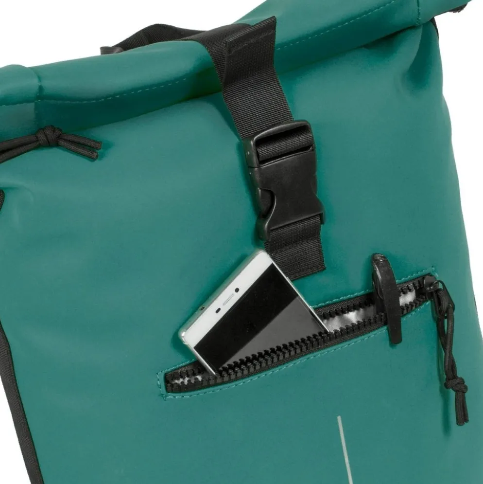 New Rebels Mart New York Petrol 21L Rugtas Rolltop Waterafstotend Laptop15.6"