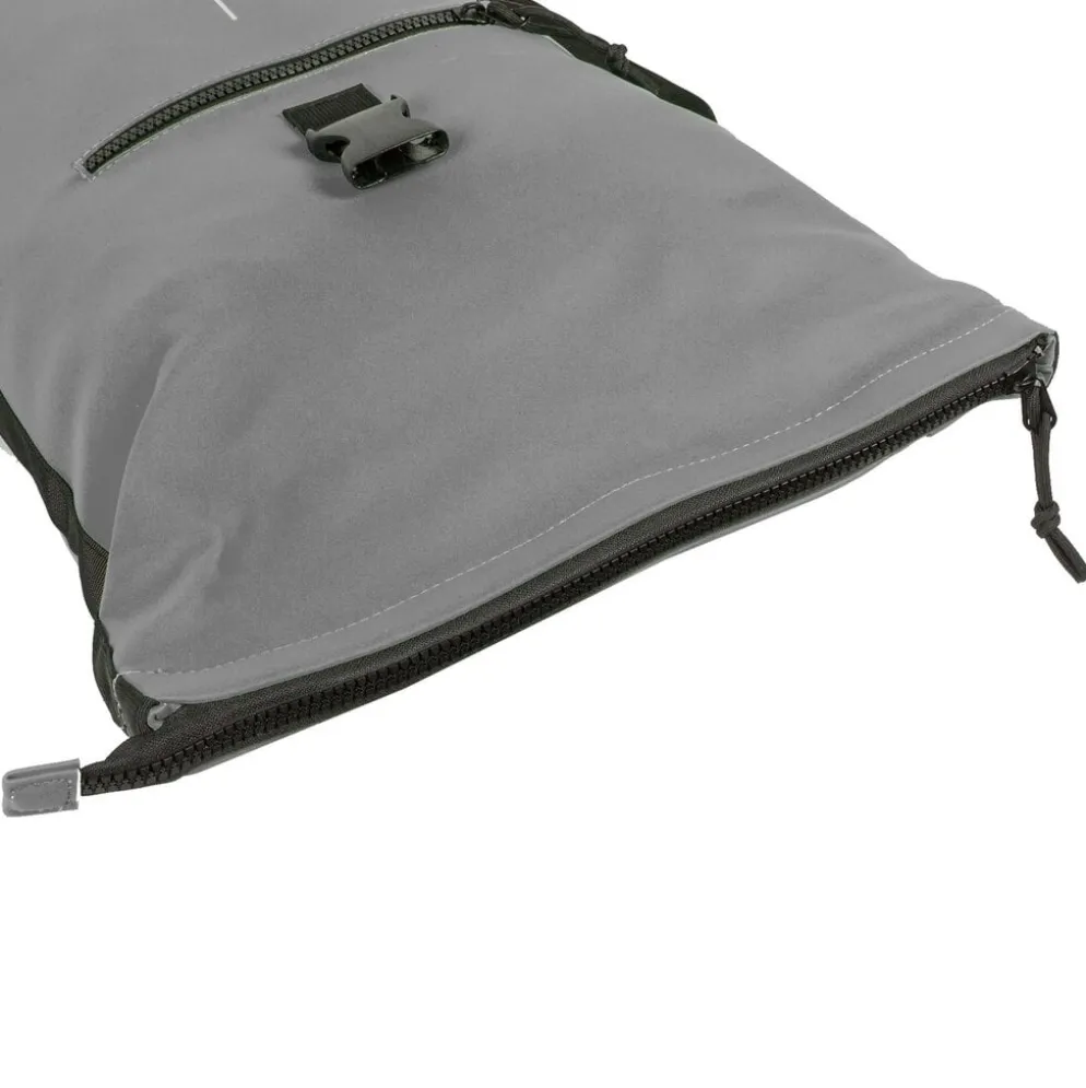 New Rebels Mart New York Antraciet 21L Rugzak Rolltop Waterafstotend Laptop 15.6"