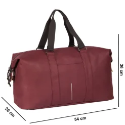 New Rebels Mart Pittsburg Burgundy 39L Weekender Reistas Waterafstotend