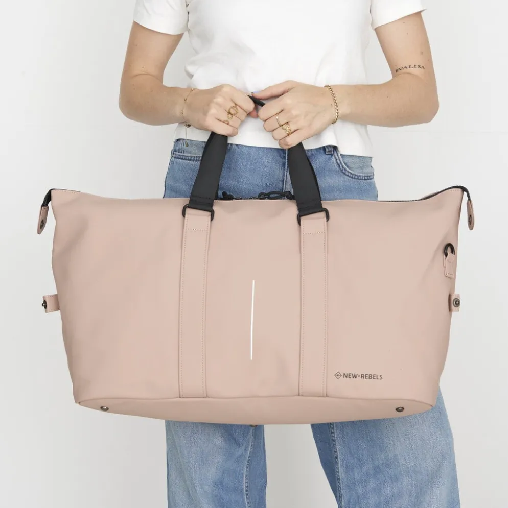 New Rebels Mart Pittsburg Oudroze 39L Weekender Reistas Waterafstotend