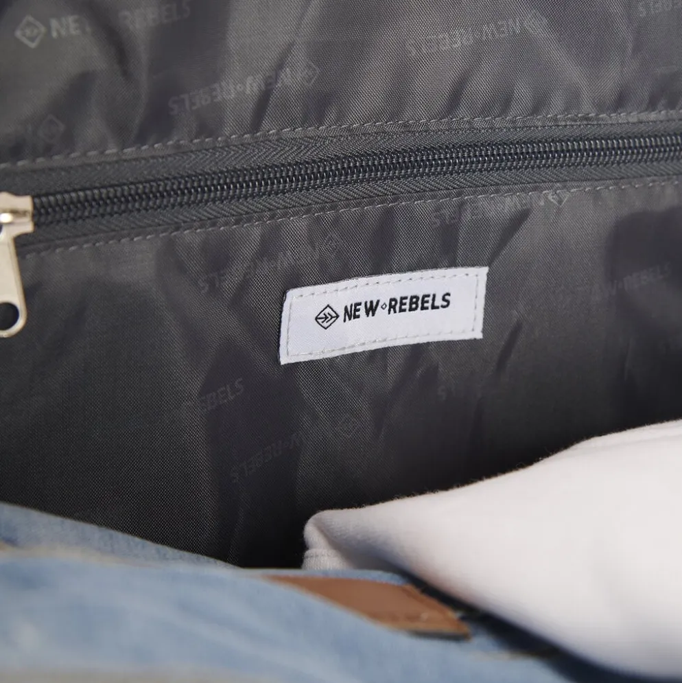 New Rebels Mart Weston Duffel Geel 58L Trolley Waterafstotend