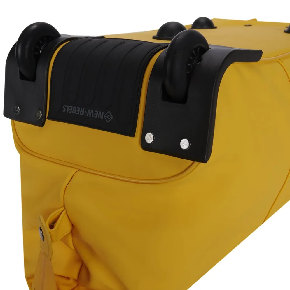 New Rebels Mart Weston Duffel Geel 58L Trolley Waterafstotend