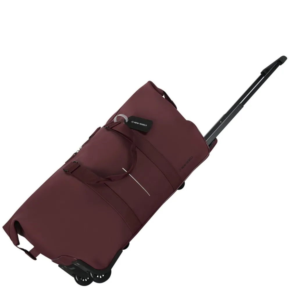 New Rebels Mart Weston Duffel Burgundy 58L Trolley Waterafstotend